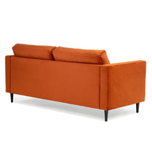 Chelsea Velvet Rust 3 Seater Sofa