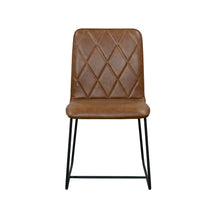 Louis Faux Leather Dining Chair | Tan