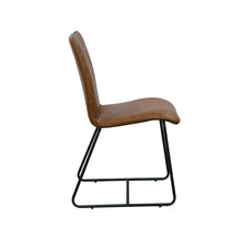 Louis Faux Leather Dining Chair | Tan