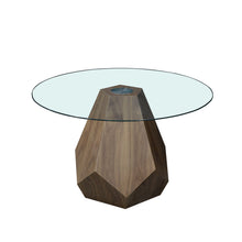 Aura Noir Hex Dining Table | Walnut