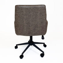 Industrial Diamond Office Chair | Brown