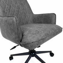 Industrial Diamond Office Chair | Grey