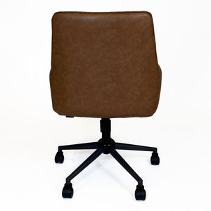 Industrial Diamond Office Chair | Tan