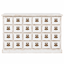 Heritage Distressed Chalk White Dutch Multi-Drawer Storage Sideboard