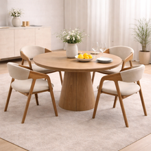 Nook Extending Oval Dining Table | Natural
