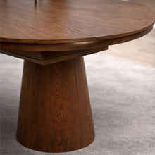 Nook Extending Oval Dining Table | Walnut