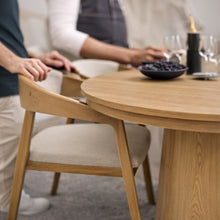 Nook Extending Oval Dining Table | Natural