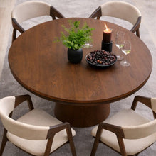 Nook Extending Oval Dining Table | Walnut