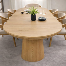 Nook Extending Oval Dining Table | Natural