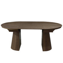 Nook Extending Oval Dining Table | Walnut