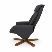 Florida Swivel Recliner & Footstool | Grey