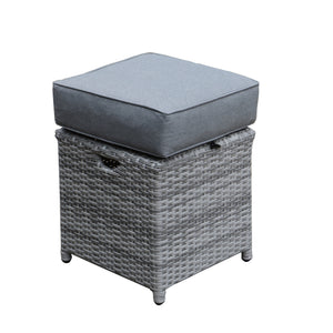 Edward Garden Rattan Stool