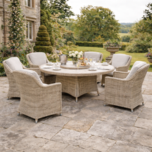 Hampshire Garden 6 Seat Round Dining Set