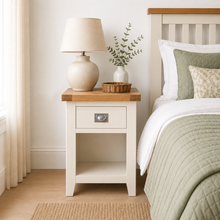 Gloucester Stone 1 Drawer Bedside Table