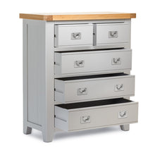 Gloucester Grey 2 Over 3 Chest Of Drawers