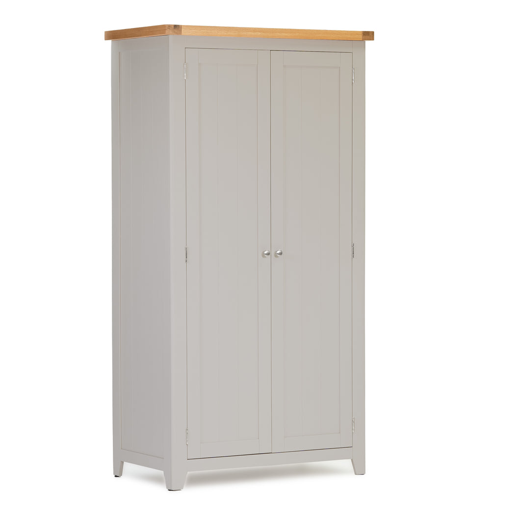 Gloucester Grey Full Hanging Wardrobe