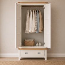 Gloucester Stone Double Wardrobe