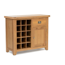 Gloucester Oak Small Wine Cabinet