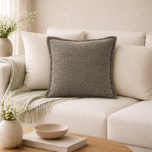 Langford Cushion - Dark Grey