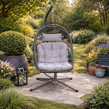 Geelong Hanging Egg Chair | Grey