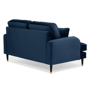 Grange Velvet Blue 2 Seater Sofa