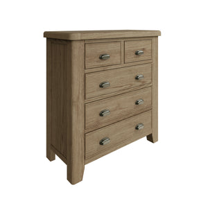 Hove Smoked Oak 2 Over 3 Chest of Drawers