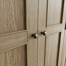 Hove Smoked Oak Triple Wardrobe
