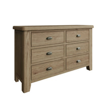 Hove Smoked Oak 6 Drawer Chest