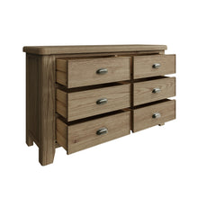 Hove Smoked Oak 6 Drawer Chest