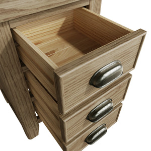 Hove Smoked Oak Bedside Cabinet