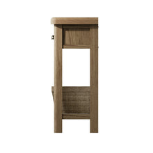 Hove Smoked Oak Console Table