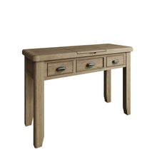Hove Smoked Oak Dressing Table with Mirror