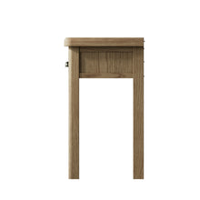 Hove Smoked Oak Dressing Table with Mirror