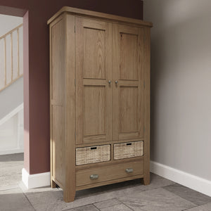 Hove Smoked Oak Larder Unit