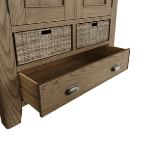 Hove Smoked Oak Larder Unit