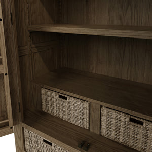 Hove Smoked Oak Larder Unit