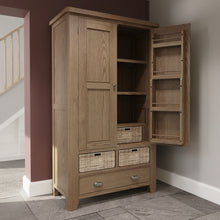 Hove Smoked Oak Larder Unit