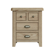 Hove Smoked Oak Extra Large Bedside Cabinet