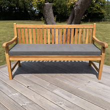 Hampton Large Teak Classic Garden Bench With Cushion