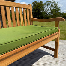 Hamilton Small Teak Classic Garden Bench With Cushion