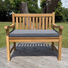 Hampton Small Teak Classic Garden Bench With Cushion
