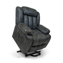 Harper Dual Motor Heated Vibrating Massage Rise & Recliner | Grey