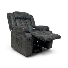 Harper Dual Motor Heated Vibrating Massage Rise & Recliner | Grey