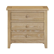 Westbrook Whitewash Oak Jumbo Bedside Table