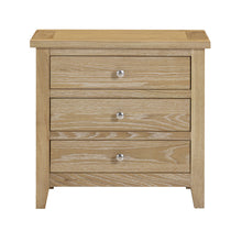Westbrook Whitewash Oak Jumbo Bedside Table