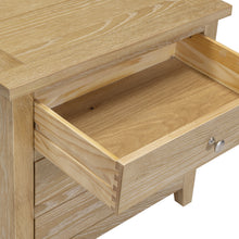 Westbrook Whitewash Oak Jumbo Bedside Table