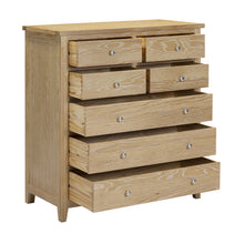 Westbrook Whitewash Oak 7 Drawer Chest