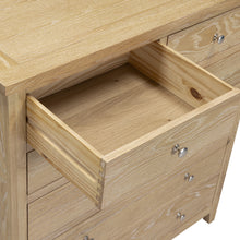 Westbrook Whitewash Oak 7 Drawer Chest