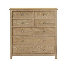 Westbrook Whitewash Oak 7 Drawer Chest
