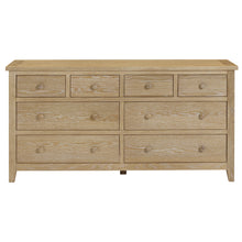 Westbrook Whitewash Oak 8 Drawer Chest